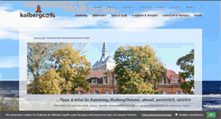 Desktop Screenshot of kolberg-cafe.de